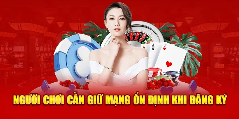 Đăng Ký MB66 – Hướng Dẫn Các Bước Thao Tác Dành Cho Tân Binh Người chơi cần giữ mạng ổn định khi đăng ký